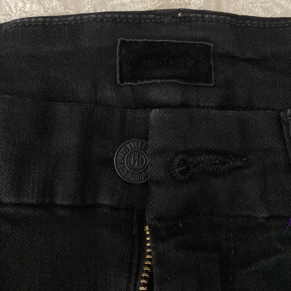 Rare MOTHER 
Looker Ankle Fray Distressed Jeans with Lightning Bolt (J2) - Picture 8 of 10